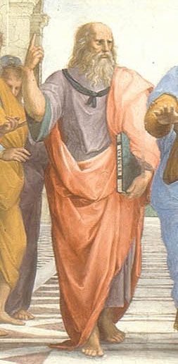 ¿Quiénes se esconden tras los personajes de la escuela de Atenas? 18. Platón - ¿Quiénes se esconden tras los personajes de la escuela de Atenas?