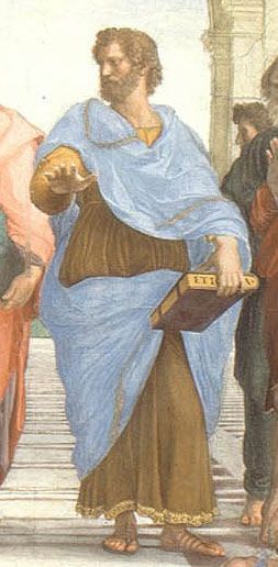 ¿Quiénes se esconden tras los personajes de la escuela de Atenas? 19. Aristoteles - ¿Quiénes se esconden tras los personajes de la escuela de Atenas?