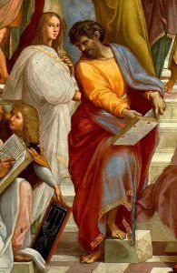 ¿Quiénes se esconden tras los personajes de la escuela de Atenas? 21. Parmenides 195x300 - ¿Quiénes se esconden tras los personajes de la escuela de Atenas?