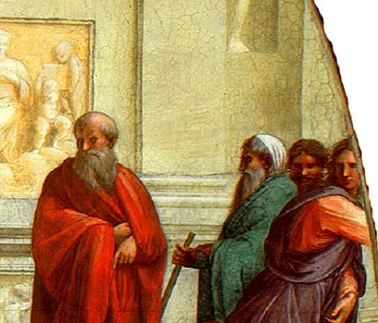 ¿Quiénes se esconden tras los personajes de la escuela de Atenas? 26. Plotino - ¿Quiénes se esconden tras los personajes de la escuela de Atenas?