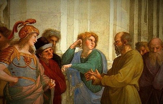 ¿Quiénes se esconden tras los personajes de la escuela de Atenas? 27. Socrates - ¿Quiénes se esconden tras los personajes de la escuela de Atenas?
