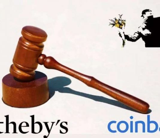 Primera subasta de la historia que acepta criptomonedas para una obra de Banksy